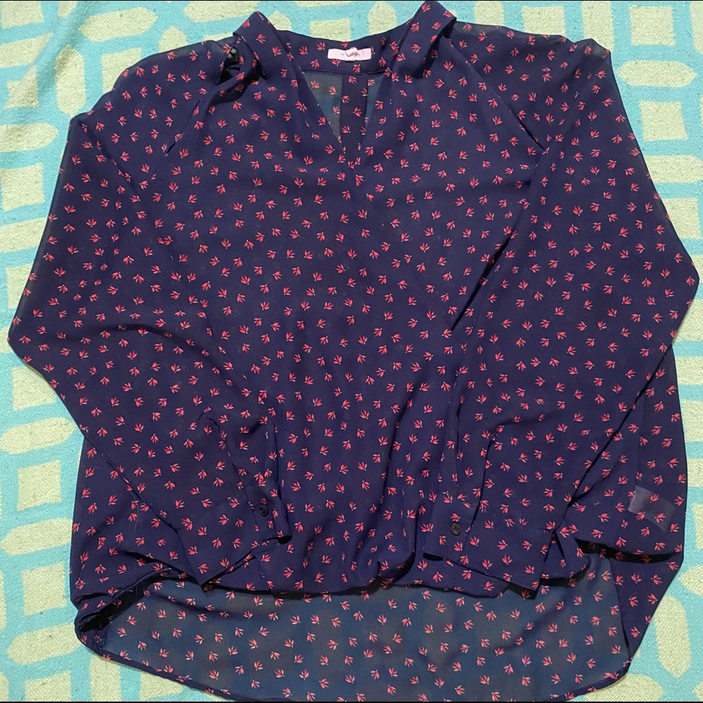 Womens sheer top. Size XL.